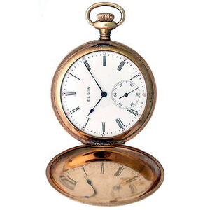 고급엔틱 ELGIN(1904년산)회중시계-중고품