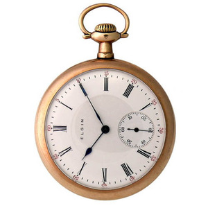 고급엔틱 ELGIN(1907년산)회중시계-중고품